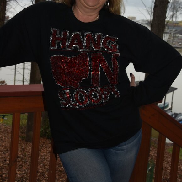 Ohio  rhinestone bling sweatshirt  S M L XL 2X 3X 4X 5X - Picture 5 of 7